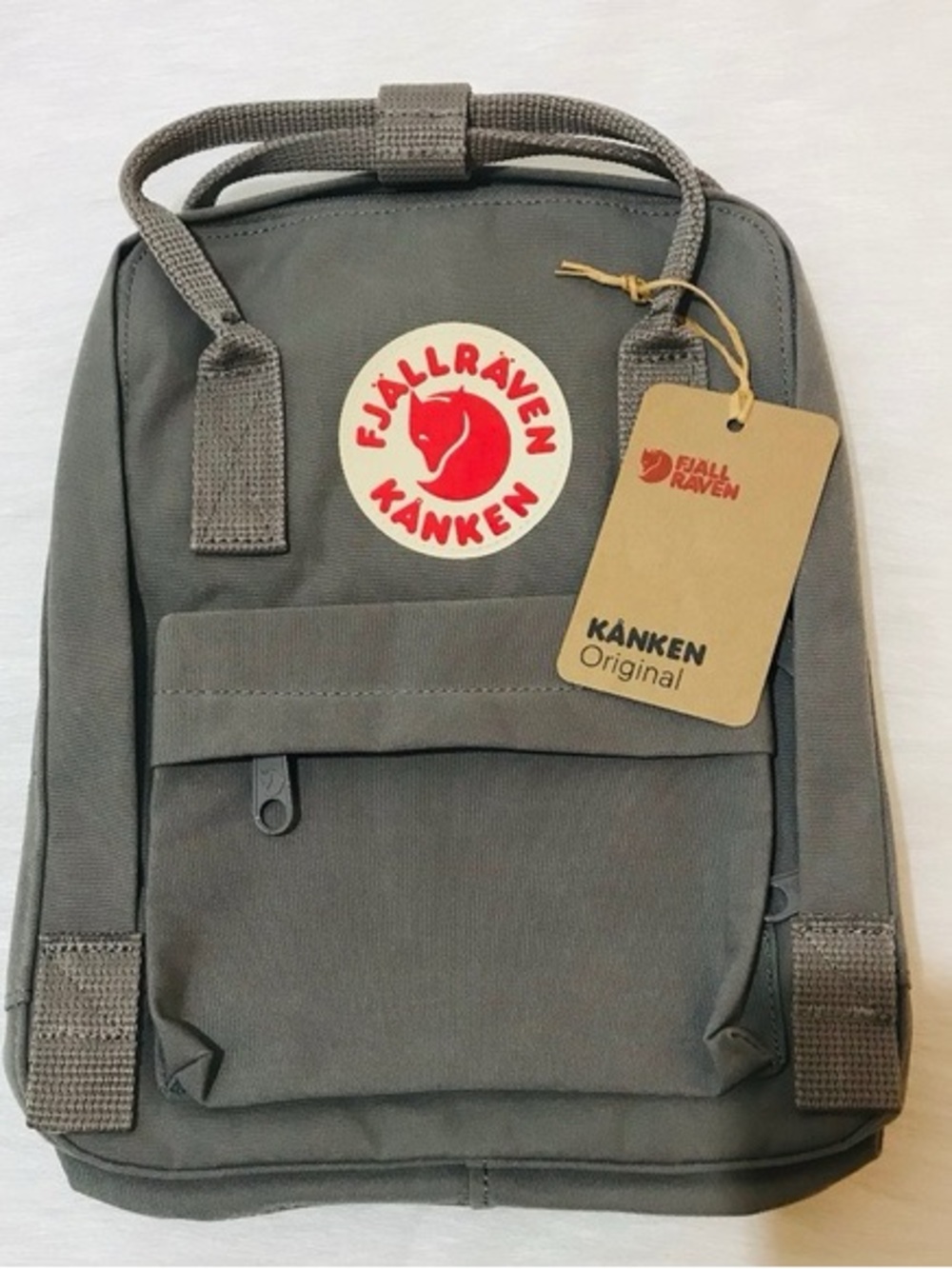 Fjallraven Kanken Mini Backpack Fog